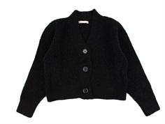 Kids ONLY black glitter knit cardigan